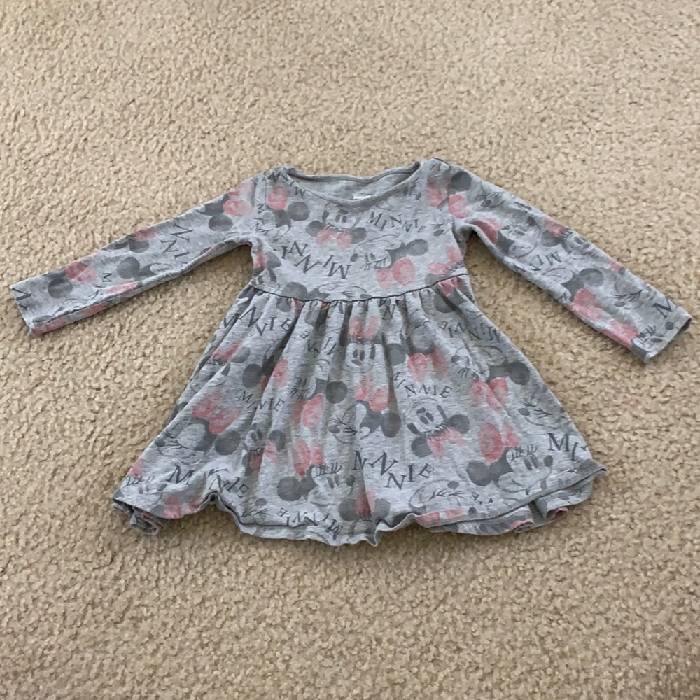 Grey Disney Mini Mouse Dress Size 2T